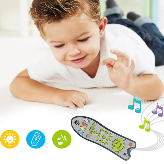 Baby Simulation TV Remote Control Toy - Interactive Learning & Play