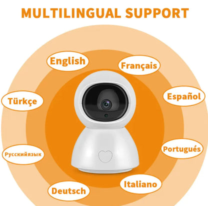 1080P Baby Monitor Camera with Night Vision & Alarm Function