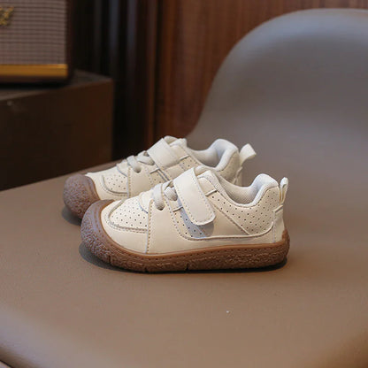 Toddler Oxford-Style Suede Shoes with Plush Lining