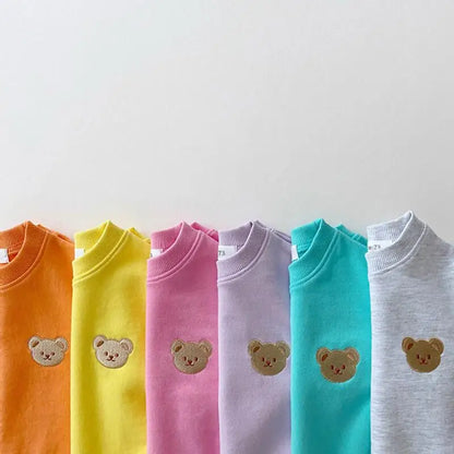 Bear Detail Baby Onesie for Girls/Boys