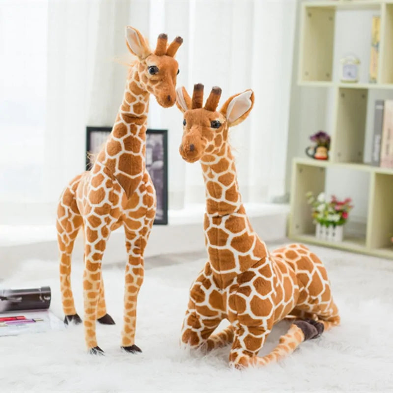 Large Realistic Giraffe Plush Toy