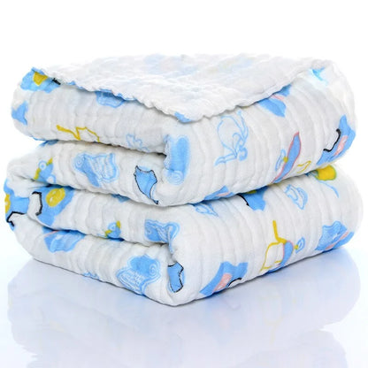 Organic Baby Muslin Swaddle Blanket – Soft, Comfortable, and Chemical-Free - Size 105x105cm