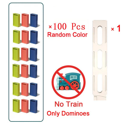 Kids Automatic Domino Train – Creative Toy for Fun and Learning