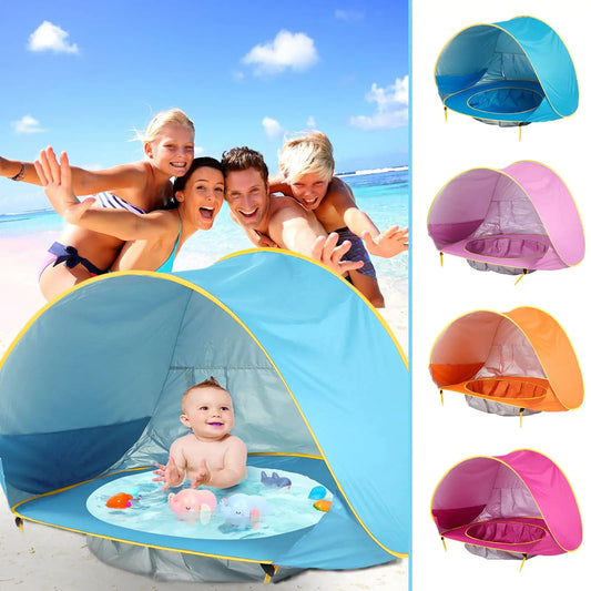 Baby Beach Tent – UV-Protecting and Waterproof Shelter for Outdoor Adventures