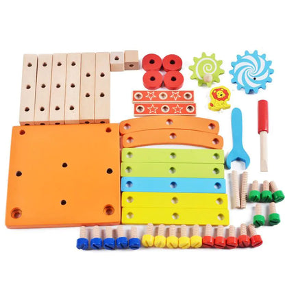 "BricoKid" Montessori Construction Chair for Creative Learning