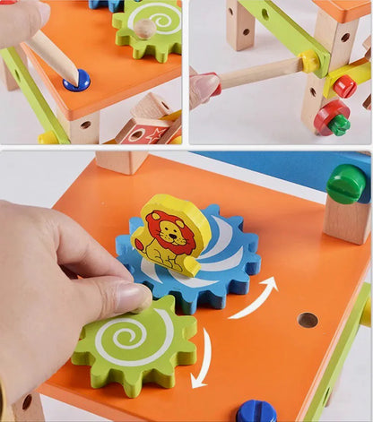 "BricoKid" Montessori Construction Chair for Creative Learning