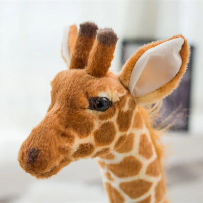 Large Realistic Giraffe Plush Toy