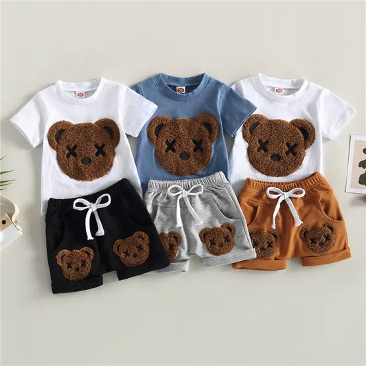 Little Bear Adventure Tee and Short Set