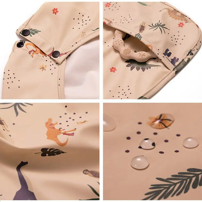 Child Waterproof Painting Smock Bib – Mess-Free Creativity for Little Artists