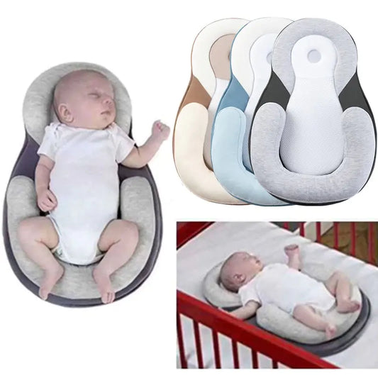 Infant Sleep Safety Comfort Pillow – Soft and Supportive for Safe Sleep