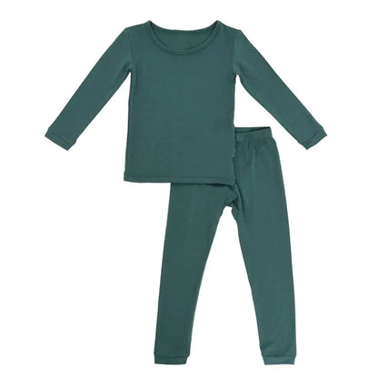 Bamboo Fiber Toddler Long Sleeve Sleepwear Set