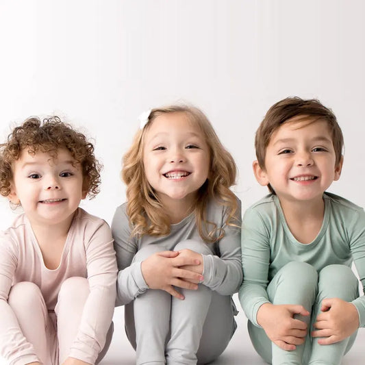 Bamboo Fiber Toddler Long Sleeve Sleepwear Set